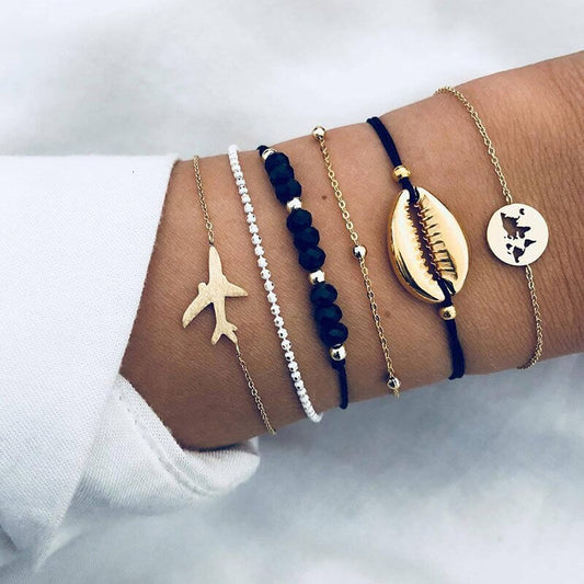 "Passion for Travel" Bracelet Set