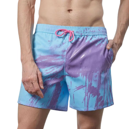 Color-Changing Swim Trunks